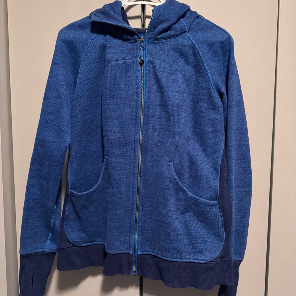 Lululemon Athletica Navy and Royal Blue Hoodie